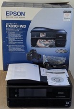 Epson Stylus Photo PX830FWD Multifunktionsdrucker Scannen Faxen Kopieren in OVP