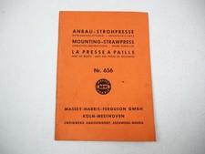 Massey Ferguson 656 Anbau