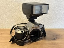 Canon EOS 500N Spiegelreflexkamera & Metz 32CT3i Blitz Analog 35mm Starterset