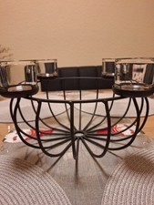 Adventskranz Korb Metall