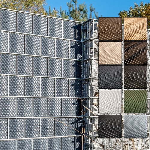Polyrattan sichtschutzstreifen - polyrattan,