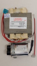 Mikrowellen HS Trafo XB-801  pr.230 / sek.2400V,  CLASS 220  mit HS Kondensator