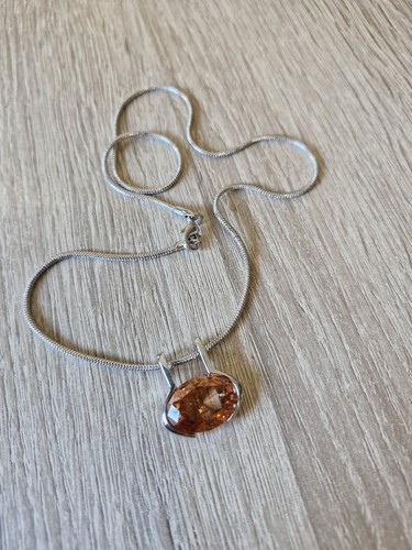 Silberne halskette mit - halskette,