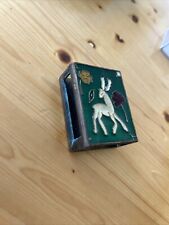 Etui für eine Streichholzschachtel emailliert