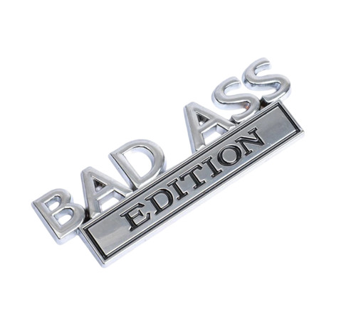 Metall bad ass - ass, logo