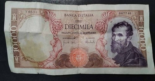 Italien alter 000 lire - 10.000,--,