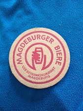 Bierdeckel Einseitig - VEB Getränkekombinat Magdeburg