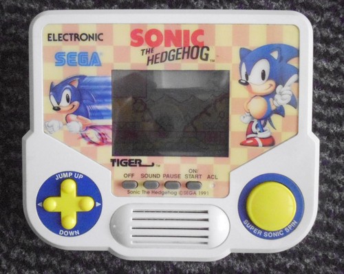 Sega tiger electronic - tiger, sonic