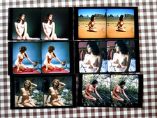 kleines Konvolut künstlerische Stereo-Aktfotos