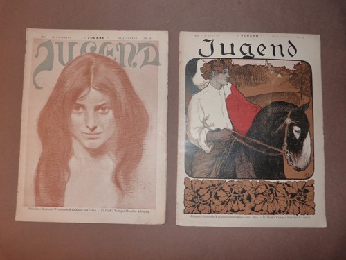 Jugendstil 10 zeitschriften - jugendstil,