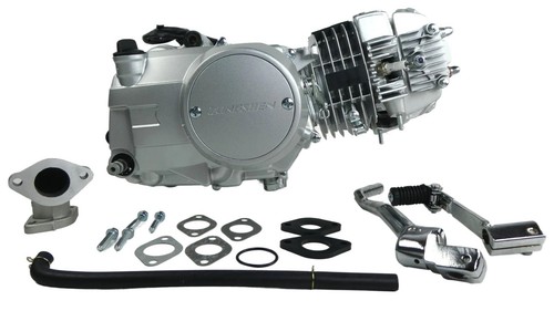 Zongshen 125ccm motor silber - zongshen,