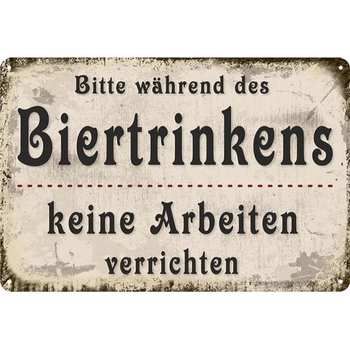 Blechschild sprüche retro - sprüche,