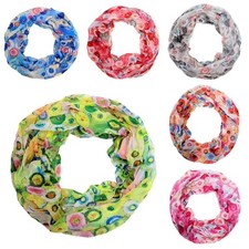 Kreis Loop Seide Farbverlauf