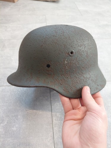 Stahlhelm m40 apfelgrün - stahlhelm,