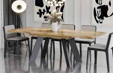 SONDERANGEBOT Esstisch COMO 130-210cm Eiche Craft Gold ausziehbar Esszimmertisch