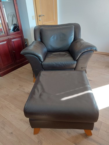 Brauner ledersessel der - brauner,