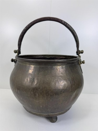 Antik kupfer kessel grapen - kupfer,