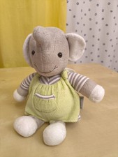 Kuscheltier Sterntaler Elefant grau + grüne Hose Plüschtier Kuscheltier 