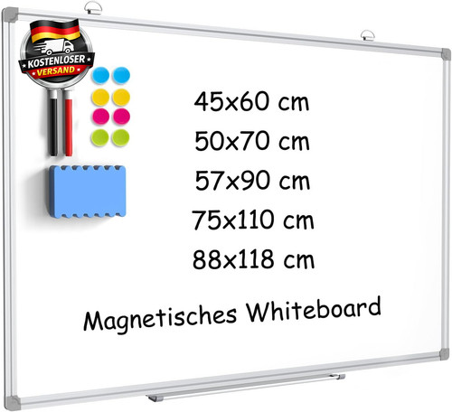 Magnetisches whiteboard - magnetisches,
