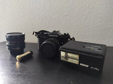 REVUEFLEX AC2 SLR Spiegelreflexkamera Analog + REVUENON 1,7/50mm + 28-50mm SET