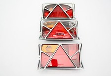  2 x Lampenschutzgitter f. Multipoint Hella Jokon Radex Anhänger Rücklicht TOP