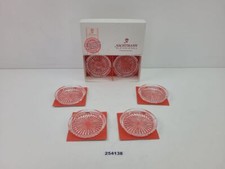 6x Weinglasuntersetzer Nachtmann Bleikristall Glas OVP Vintage Deko #254138