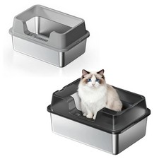 Katzenklo Edelstahl