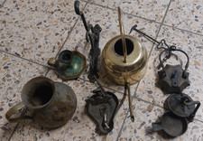 Messing Alte Öllampen