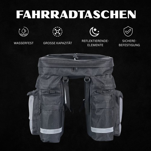 Bicycle double pannier - double,