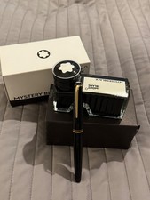 Montblanc Füller No.22 Kolbenfüller Schwarz inkl. Montblanc Tinte 