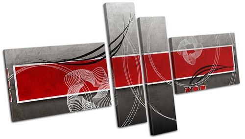 Modern red abstract multi - modern,