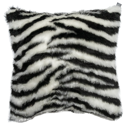 Zebra streifen faux fur - zebra,