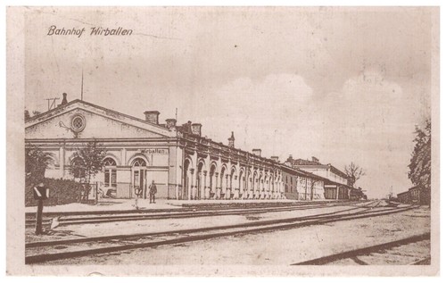Bahnhof wirballen 1wk - bahnhof,