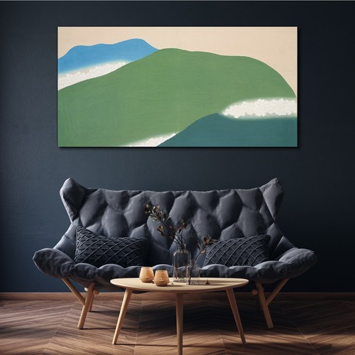 Malerei abstrakte kunst berge - abstrakte,