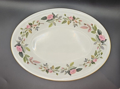 Wedgwood hathaway rose oval - hathaway,