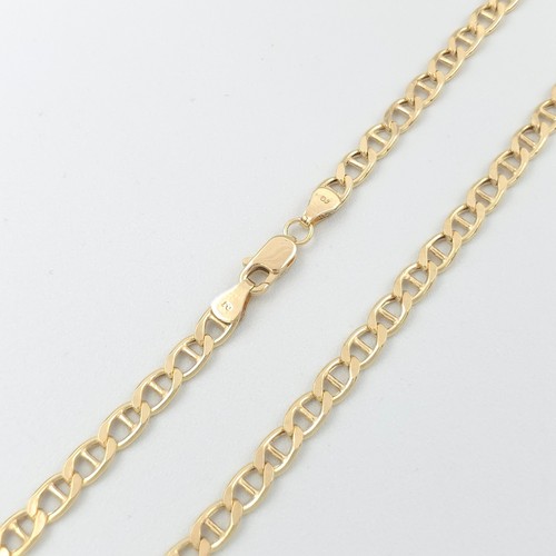 585 gold kette 55cm panzer - gold,