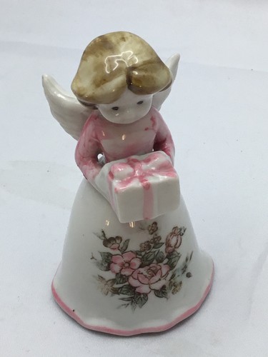 Vintage porzellan engel glocke - vintage,