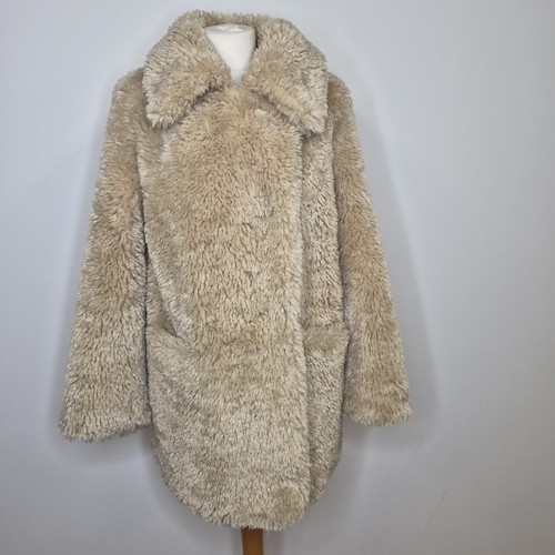 Next damen beige kunstfell - next,