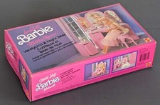 Barbie Wohnwelt Frisierkommode Nachttisch OVP 1987 rar Mattel Vintage
