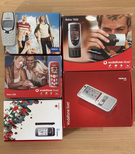 Nokia retro handy konvolut - 6x,
