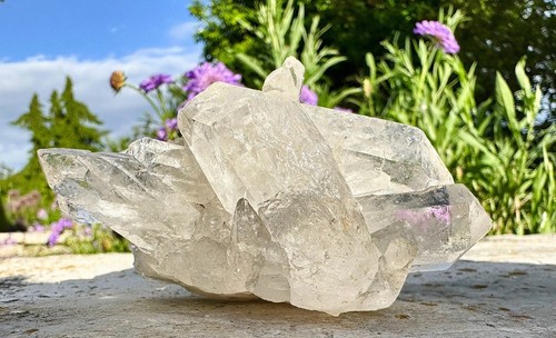 Bergkristall stufe - bergkristall,