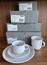 Thomas Trend Weiß Kaffeeservice Geschirr Becher Frühstücksteller 24-tlg.