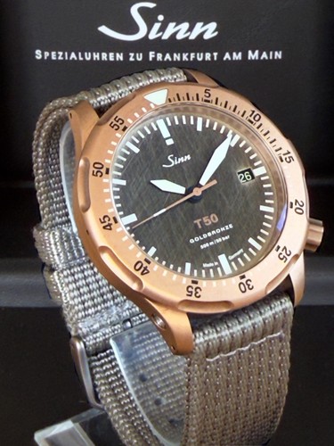 Sinn t50 goldbronze ref - goldbronze, (ref