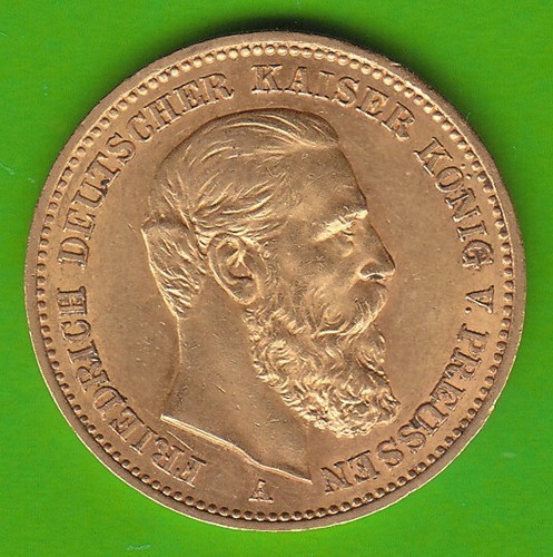 Münze gold preußen mark - gold, 20