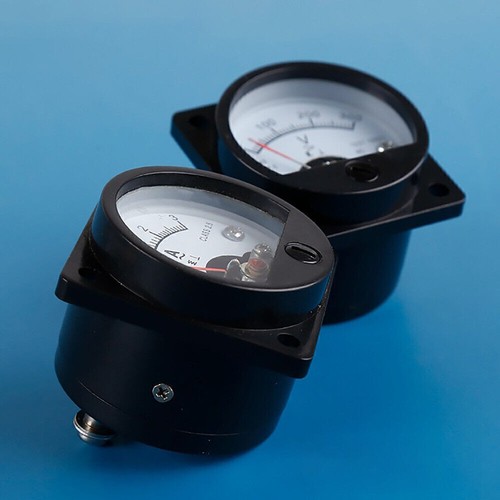 Analog voltmeter panel - voltmeter, dc