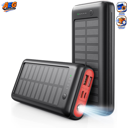 Solar powerbank 27000mah - 27000mah, 22,5w