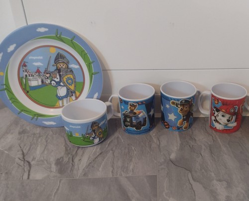 Teller tassen becher playmobil - teller,