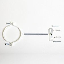 Ideal Abgasklemme weiß 60/100