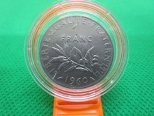 1 Franc Münze 1960 mit Kapsel