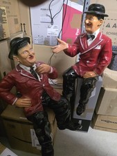Figur Laurel Hardy Dick und Doof Statue Skulptur 
